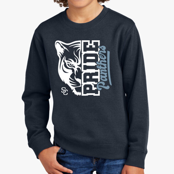 Youth District Navy Spirit Crewneck Thumbnail