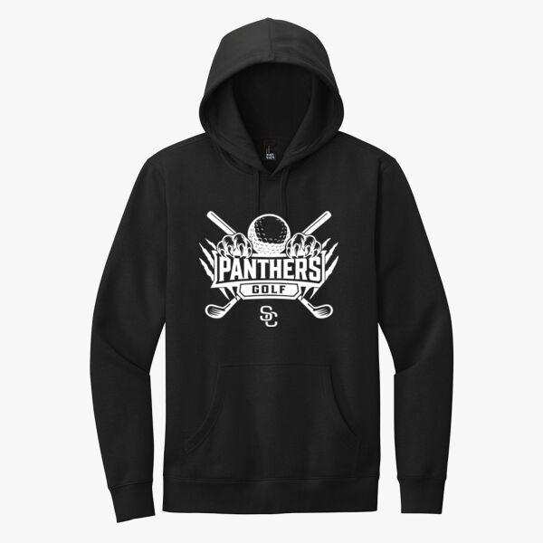 Adult District Black Golf Hoodie Thumbnail