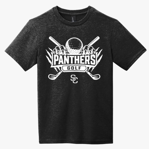 Youth District Black Golf Tee Thumbnail