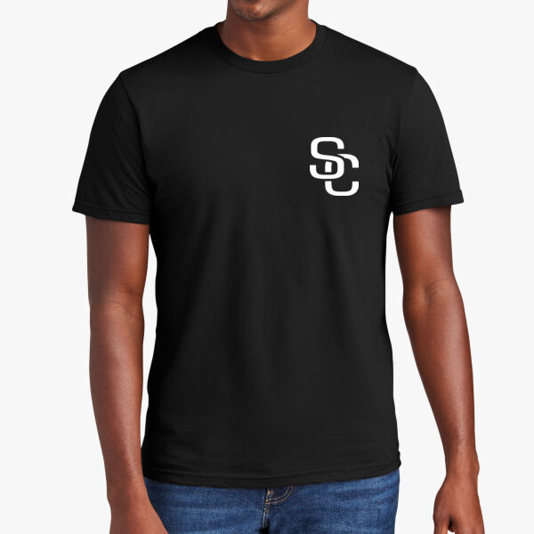 Adult District Black Basketball Tee Thumbnail